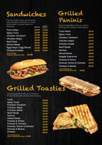Menu Design